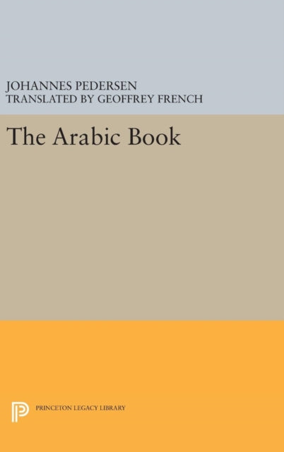 Book cover of: Arabic Book. By: Johannes Pedersen