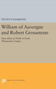 Book cover of: William of Auvergne and Robert Grosseteste. By: Steven P. Marrone