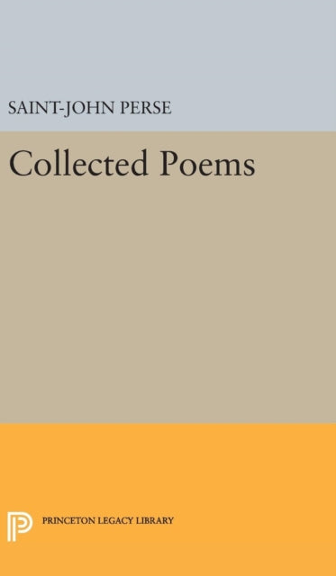Book cover of: Collected Poems. By: Saint-John Perse
