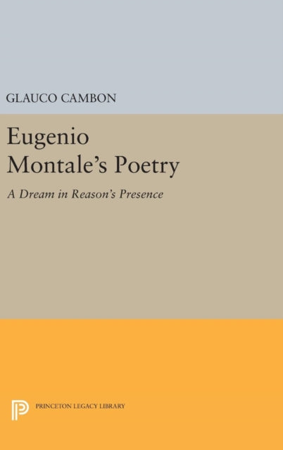 Book cover of: Eugenio Montale's Poetry. By: Glauco Cambon