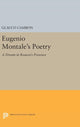 Book cover of: Eugenio Montale's Poetry. By: Glauco Cambon