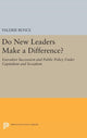 Book cover of: Do New Leaders Make a Difference?. By: Valerie Bunce