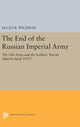 Book cover of: End of the Russian Imperial Army. By: Allan K. Wildman
