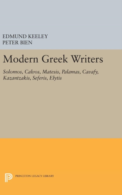 Book cover of: Modern Greek Writers. By: Edmund Keeley