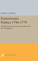 Book cover of: Pennsylvania Politics 1746-1770. By: James H. Hutson