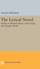 Book cover of: Lyrical Novel. By: Ralph Freeman