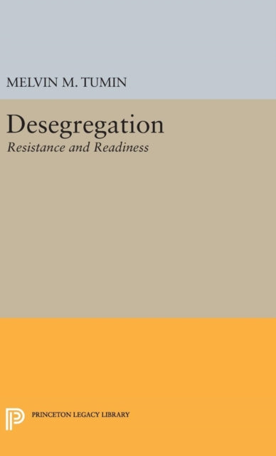Book cover of: Desegregation. By: Melvin Marvin Tumin