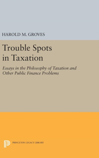 Book cover of: Trouble Spots in Taxation. By: Harold Martin Groves
