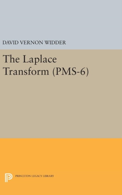 Book cover of: Laplace Transform. By: David Vernon Widder