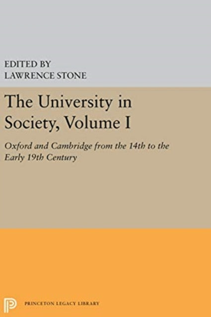 Book cover of: University in Society, Volume I. By: Lawrence Stone