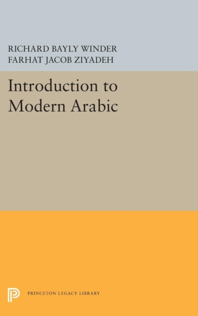 Book cover of: Introduction to Modern Arabic. By: Richard Bayly Winder