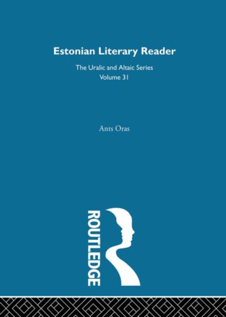 Book cover of: Estonian Literary Reader. By: Ants Oras