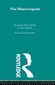 Book cover of: Dhammapada and Sutta-Nipata. By: F. Max Müller