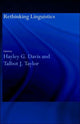 Book cover of: Rethinking Linguistics