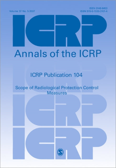 Book cover of: ICRP Publication 104. By: ICRP Staff