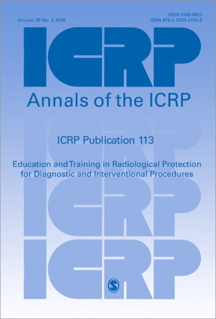 Book cover of: ICRP Publication 113. By: ICRP Staff