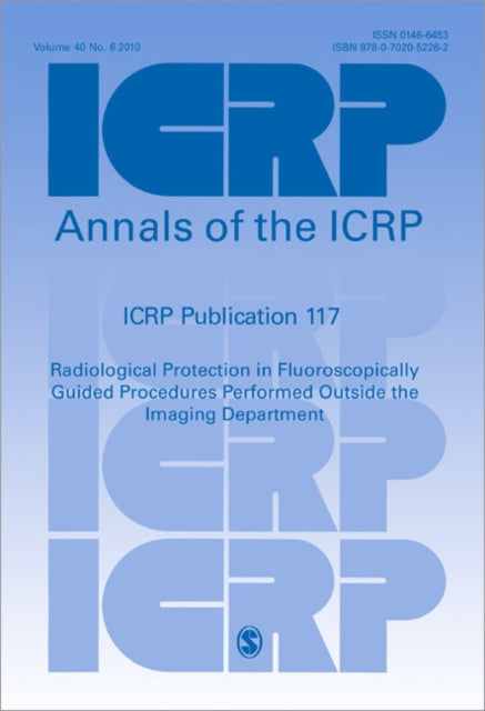 Book cover of: ICRP Publication 117. By: ICRP Staff