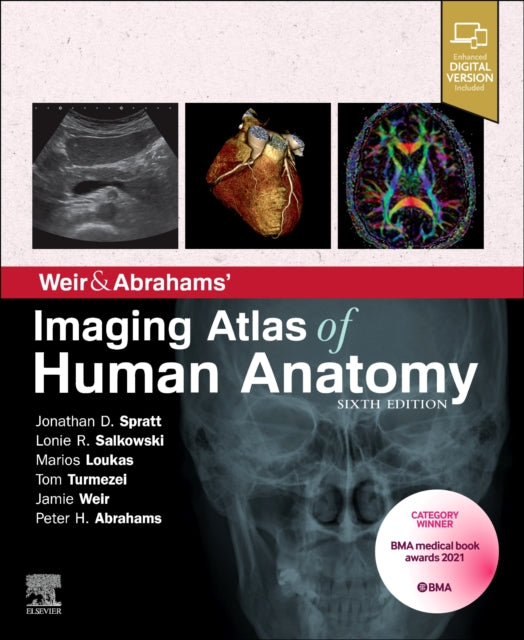 Book cover of: Weir & Abrahams' Imaging Atlas of Human Anatomy. By: Jonathan D. Spratt