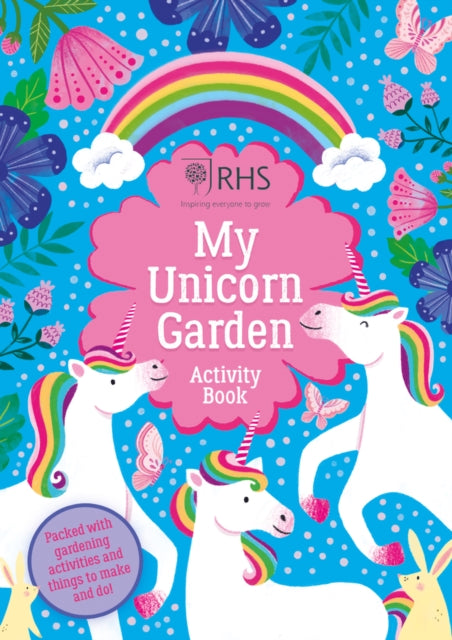 Book cover of: My Unicorn Garden Activity Book. By: Scholastic