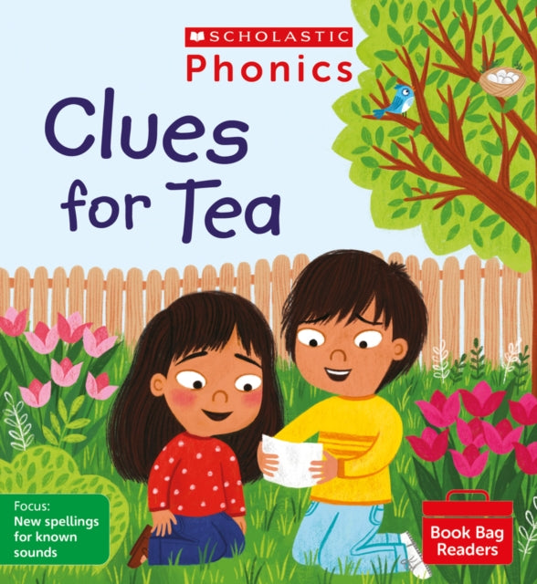 Book cover of: Clues for Tea (Phase 5, Set 9). By: Catherine Baker