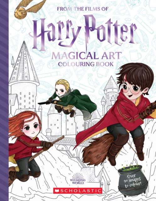 Harry Potter: Magical Art Colouring Book 9780702317804 Cala Spinner