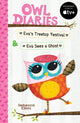 Book cover of: Owl Diaries Bind-Up 1: Eva's Treetop Festival & Eva Sees a Ghost. By: Rebecca Elliott