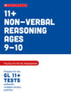 Book cover of: 11+ Non-verbal Reasoning Practice and Test for the GL Assessment Ages 09-10