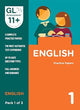 Book cover of: 11+ Practice Papers English Pack 1 (Multiple Choice)