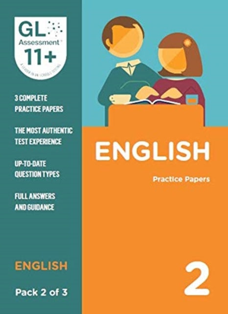Book cover of: 11+ Practice Papers English Pack 2 (Multiple Choice)