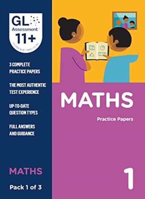 Book cover of: 11+ Practice Papers Maths Pack 1 (Multiple Choice)