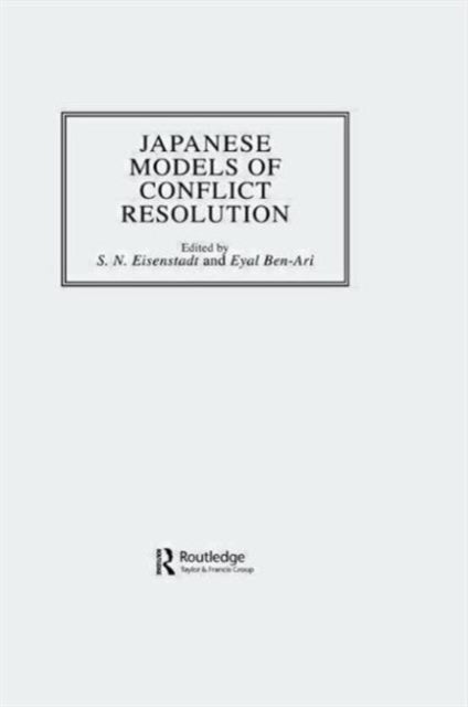Book cover of: Japanese Models Of Conflict Resolution