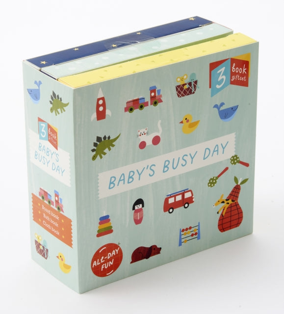 Book cover of: Baby’s Busy Day. By: HAPPY YAK