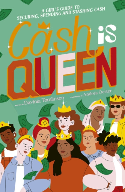 Book cover of: Cash is Queen. By: TOMLINSON, DAVINIA