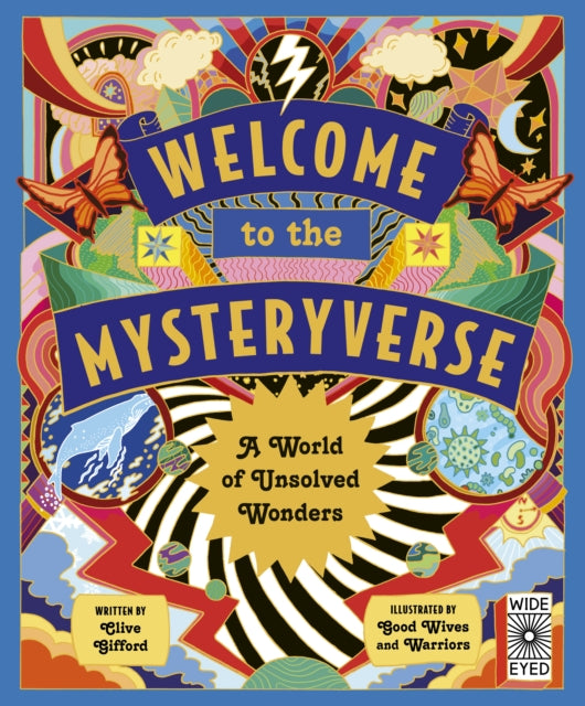 Book cover of: Welcome to the Mysteryverse. By: Clive Gifford