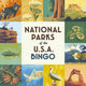 Book cover of: National Parks of the USA Bingo