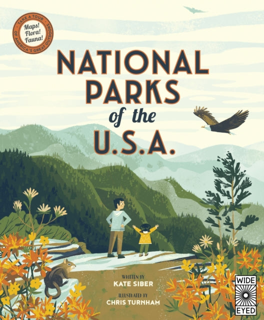 Book cover of: National Parks of the USA. By: Kate Siber