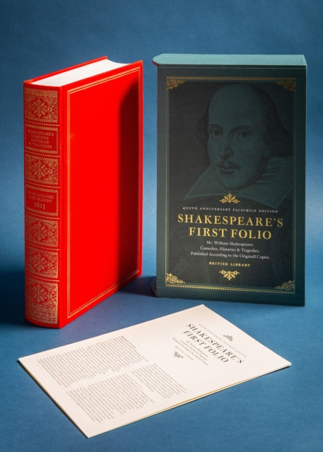 Shakespeare's First Folio, (400th Anniversary Facsimile) 9780712354295 William Shakespeare