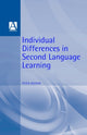 Book cover of: Individual Differences in Second Language Learning. By: Peter Skehan