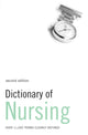 Book cover of: Dictionary of Nursing. By: Adam and Charles Black (Firm)