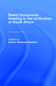 Book cover of: Select Documents Relating to the Unification of South Africa