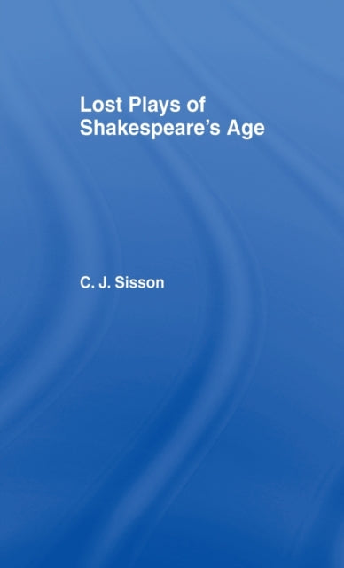 Book cover of: Lost Plays of Shakespeare S a Cb