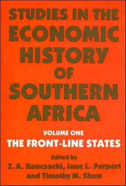Book cover of: Studies in the Economic History of Southern Africa. By: Z.A. Konczacki