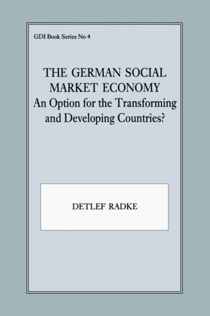 Book cover of: German Social Market Economy