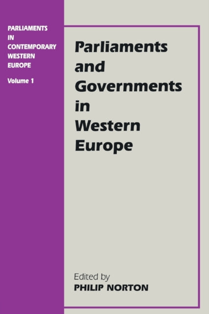 Book cover of: Parliaments in Contemporary Western Europe