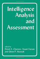 Book cover of: Intelligence Analysis and Assessment. By: David Charters