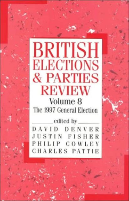 Book cover of: British Elections and Parties Review. By: David Denver