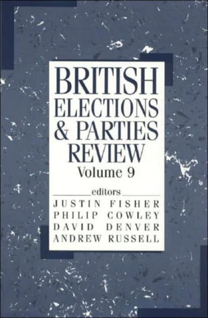Book cover of: British Elections & Parties Review. By: Justin Fisher