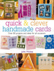 Book cover of: Quick & Clever Handmade Cards. By: Julie Hickey