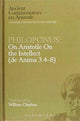 Book cover of: On Aristotle on the Intellect