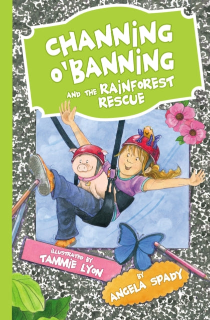 Book cover of: Channing O'Banning and the Rainforest Rescue. By: Angela Spady